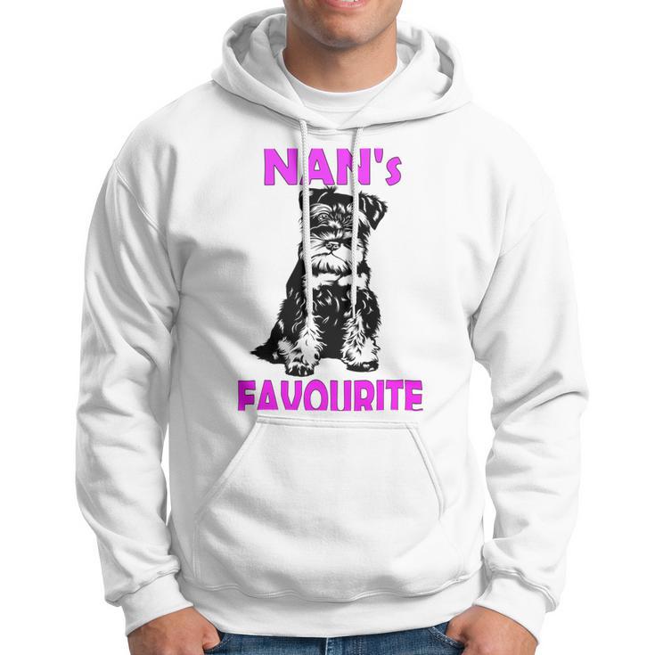 Miniature Schnauzer At Home Nans Favourite Multi Tasking Dog Hoodie