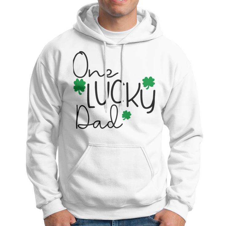 One Lucky Dad Funny St Patrick Day Hoodie