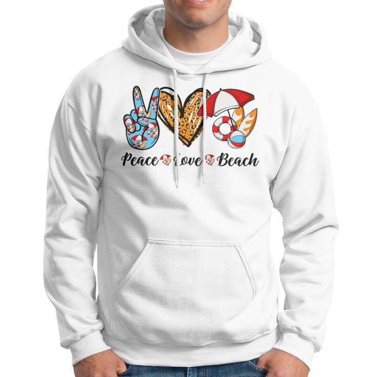 Peace Love Beach Summer Vacation 184 Shirt Hoodie