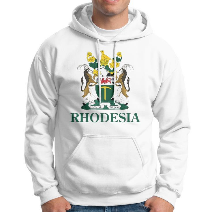 Rhodesia Coat Of Arms Zimbabwe Funny South Africa Pride Gift Hoodie