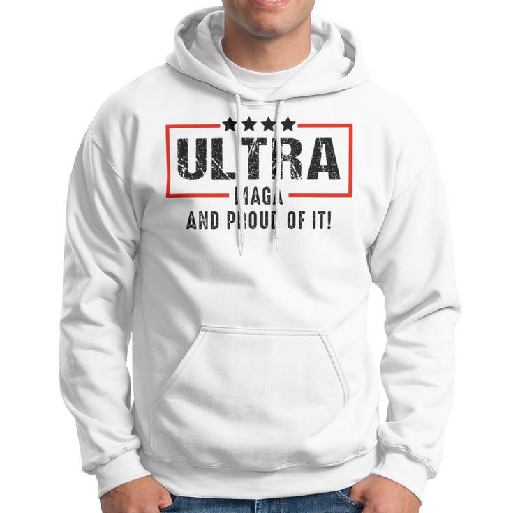 Vintage Ultra Maga And Proud Of It Hoodie