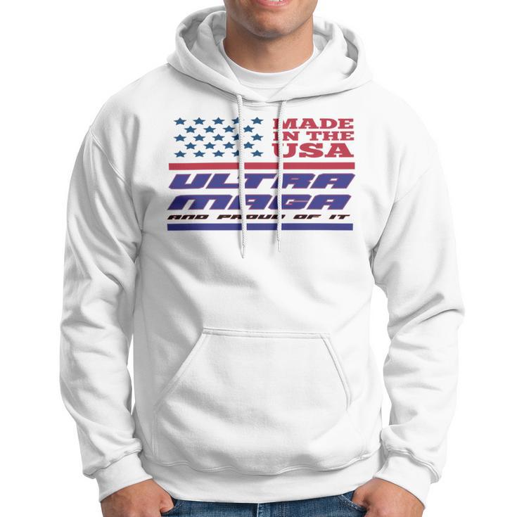 Vintageultra Maga And Proud Of It Made In Usa Hoodie