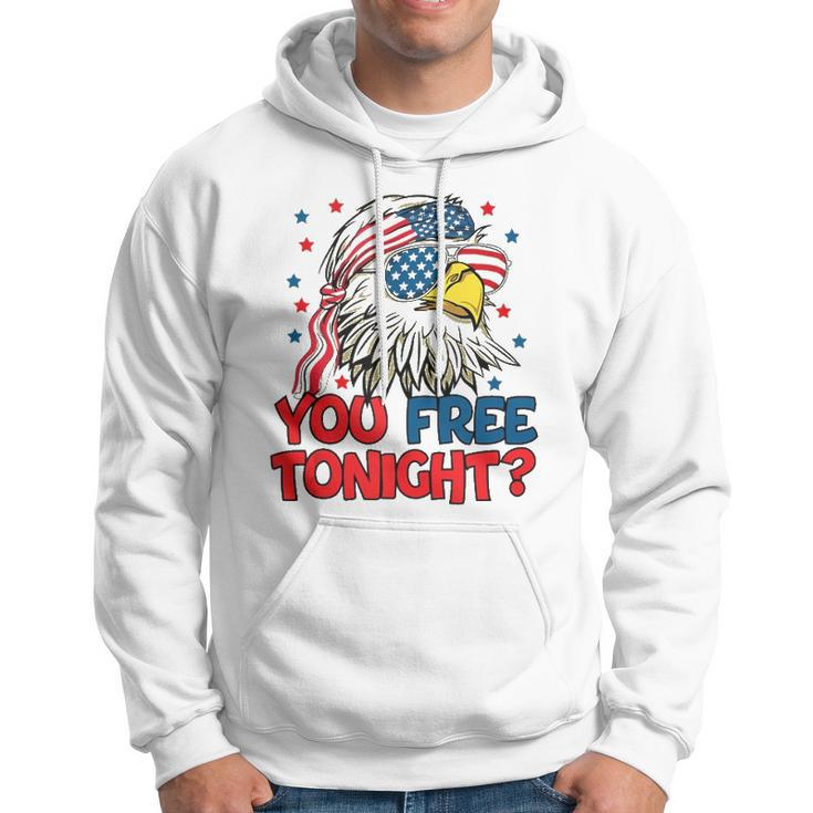 You Free Tonight Bald Eagle Mullet American Flag 4Th Of July V2 Hoodie