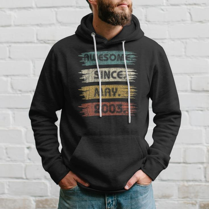 19 Years Old Gifts Awesome Since May 2003 19Th Birthday Hoodie Gifts for Him