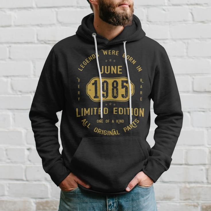 1985 June Birthday Gift 1985 June Limited Edition Hoodie Gifts for Him