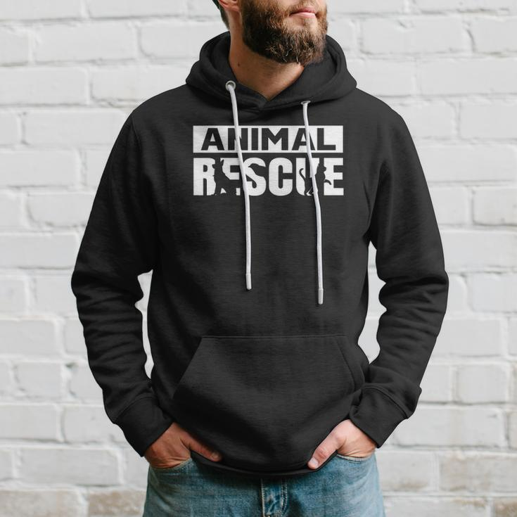 Animal Rescue Saving Rescuer Save Animals Hoodie Gifts for Him
