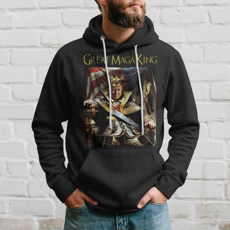 Anti Joe Biden Ultra Maga The Return Of The Great Maga King Hoodie Gifts for Him