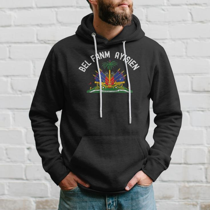 Bel Fanm Ayisien Se Sa Net- Haitian Flag Hoodie Gifts for Him