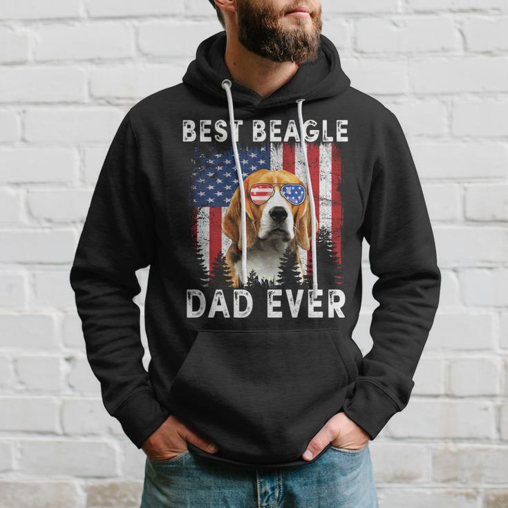 Best Boxer Dad Ever American Flag Fathers Day 4Th Of July Hoodie Gifts for Him
