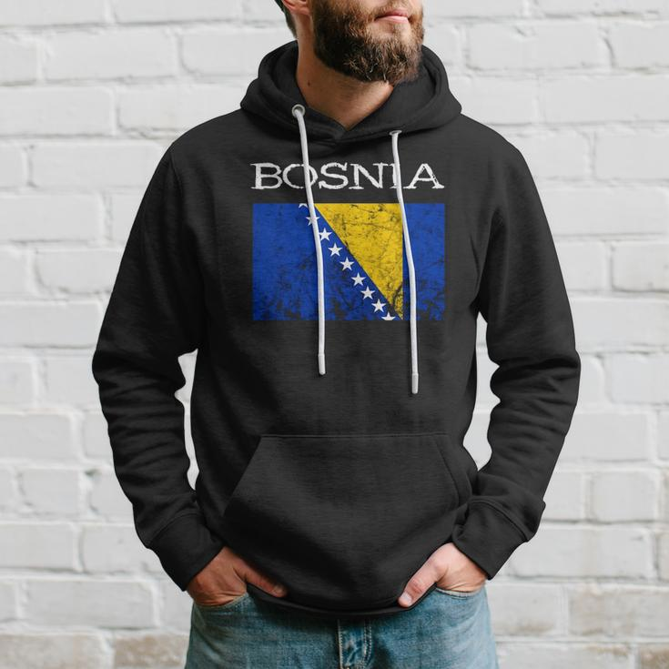 Bosnia-Herzegovina Bosnian Flag Bosnian Pride Bosnian Roots Hoodie Gifts for Him