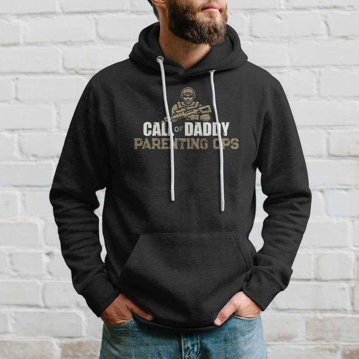 Call Of Daddy Parenting Ops Gamer Dads Funny Fathers Day Hoodie Gifts for Him