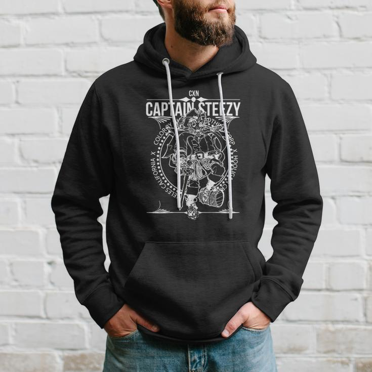 Captain Steezy Gothic Lifestyle Hoodie Gifts for Him
