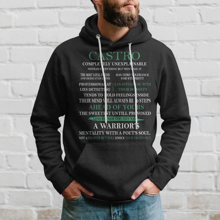 Castro Name Gift Castro Completely Unexplainable Hoodie Gifts for Him