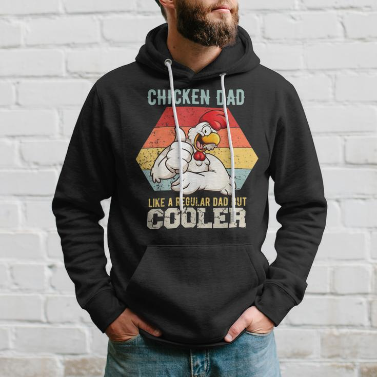 Chicken Chicken Chicken Dad Like A Regular Dad Farmer Poultry Father Day V2 Hoodie Gifts for Him