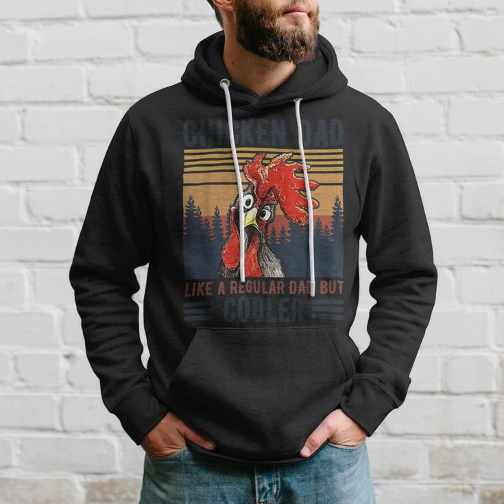 Chicken Chicken Chicken Dad Like A Regular Dad Farmer Poultry Father Day_ V11 Hoodie Gifts for Him