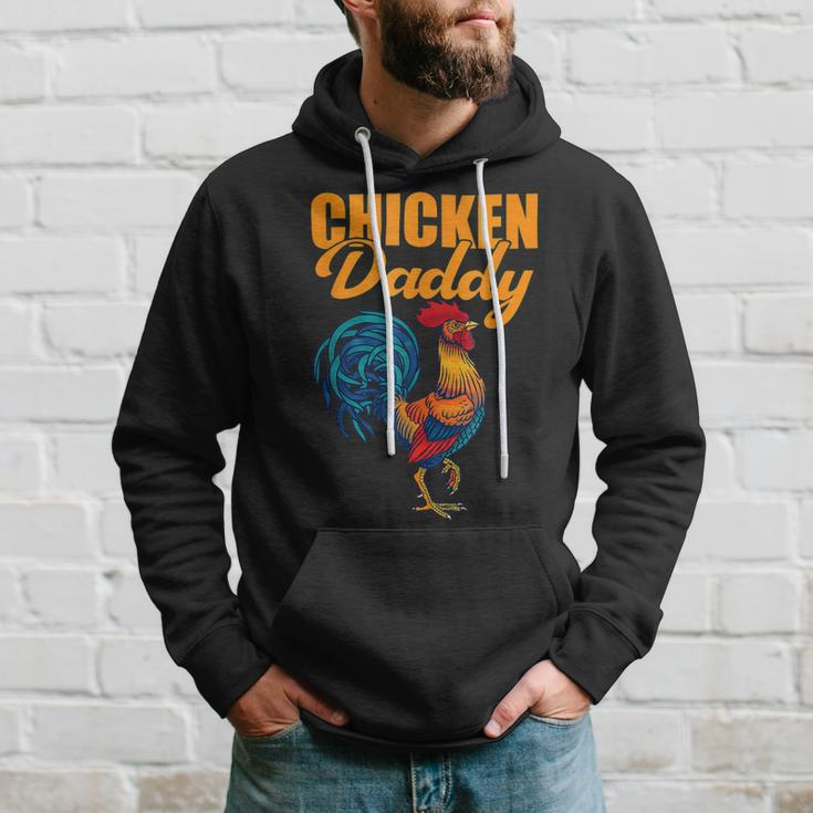 Chicken Chicken Chicken Daddy Chicken Dad Farmer Poultry Farmer Hoodie Gifts for Him