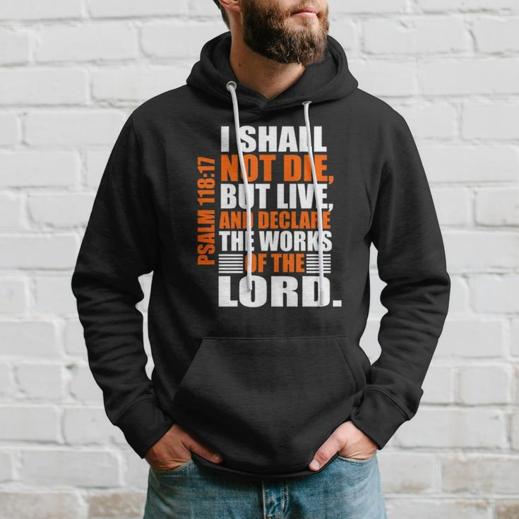 Christerest Psalm 11817 Christian Bible Verse Affirmation Hoodie Gifts for Him