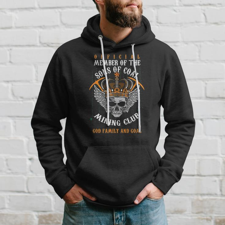 Coal Miner Collier Pitman Mining Member Of The Sons Of Coal Hoodie Gifts for Him