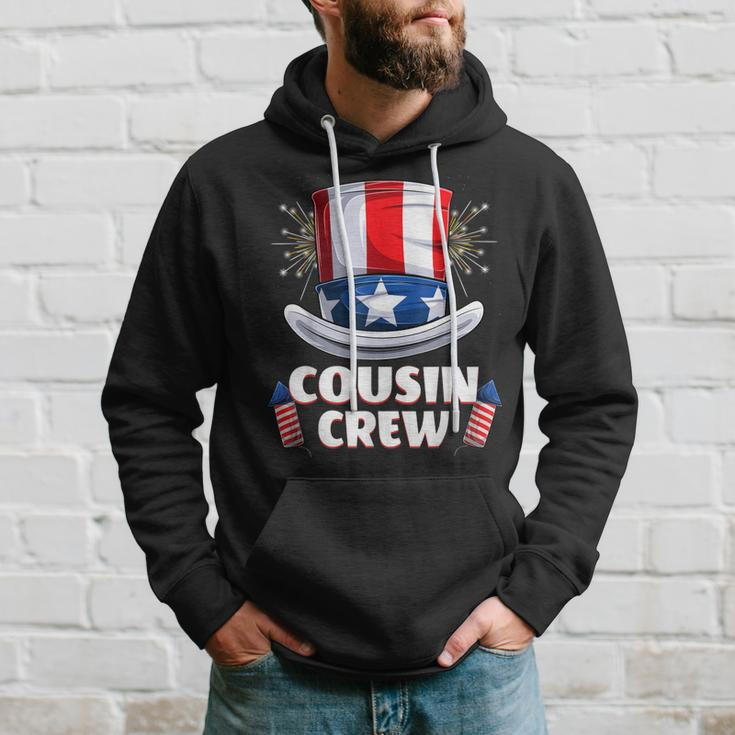Cousin Crew 4Th Of July Family Matching Boys Girls Kids Hoodie Gifts for Him