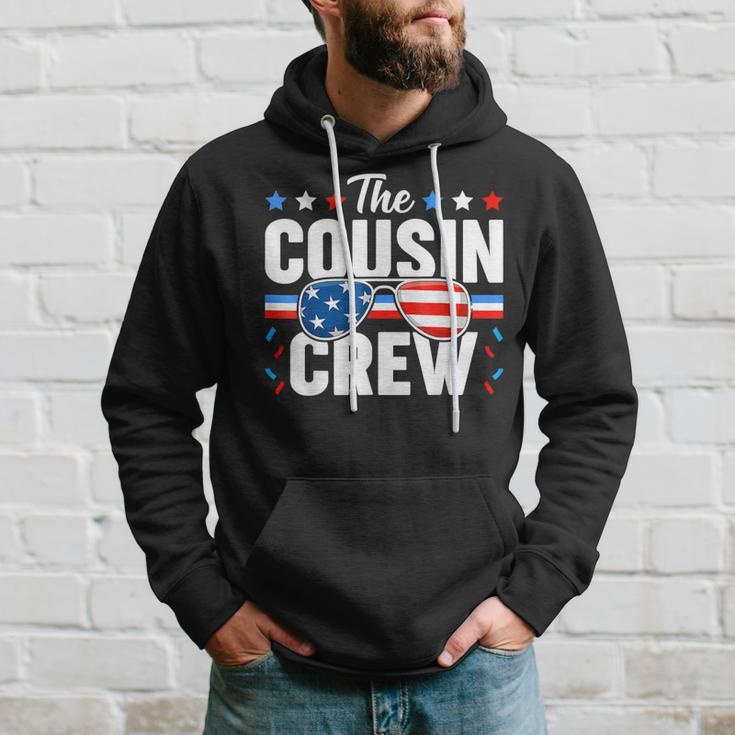 Cousin Crew 4Th Of July Patriotic American Family Matching Hoodie Gifts for Him