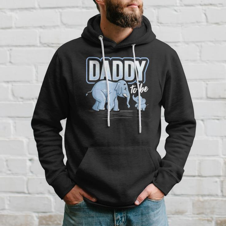 Daddy To Be Elephant Baby Shower Pregnancy Fathers Day Hoodie Gifts for Him