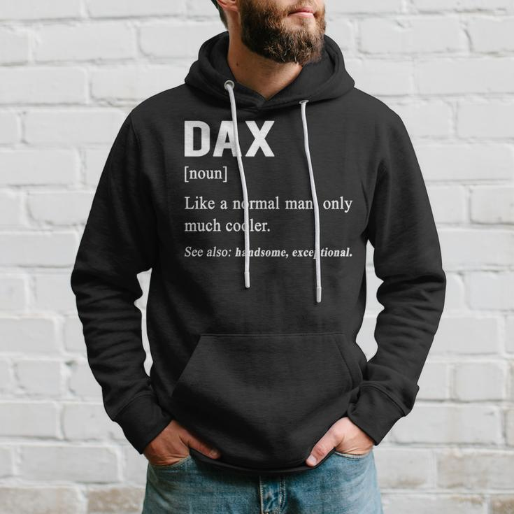Dax Name Gift Dax Funny Definition Hoodie Gifts for Him