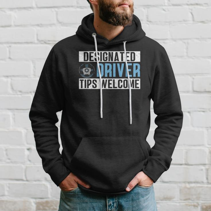 Designated Driver Tips Welcome Party Driver Hoodie Gifts for Him