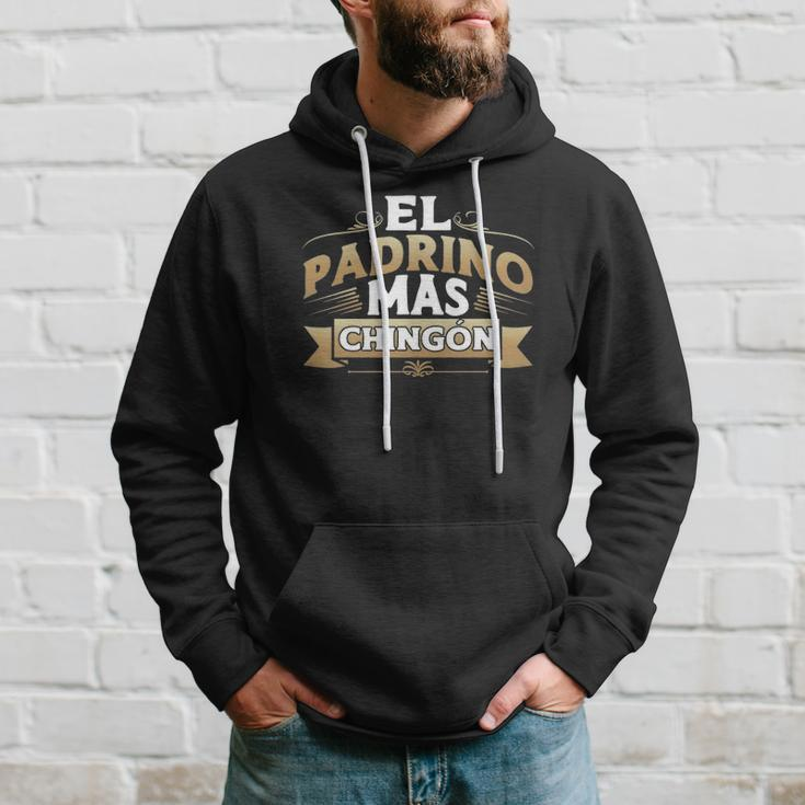 El Padrino Mas Chingon Mexican Godfather Funny Padre Quote Hoodie Gifts for Him