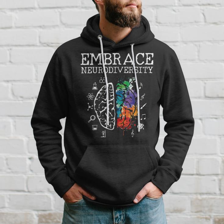 Embrace Neurodiversity Funny V5 Hoodie Gifts for Him