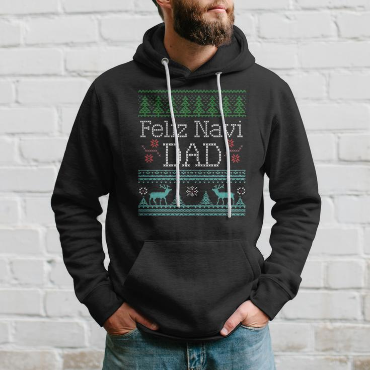 Feliz Navi Dad Ugly Christmas Design Multic Classic Hoodie Gifts for Him