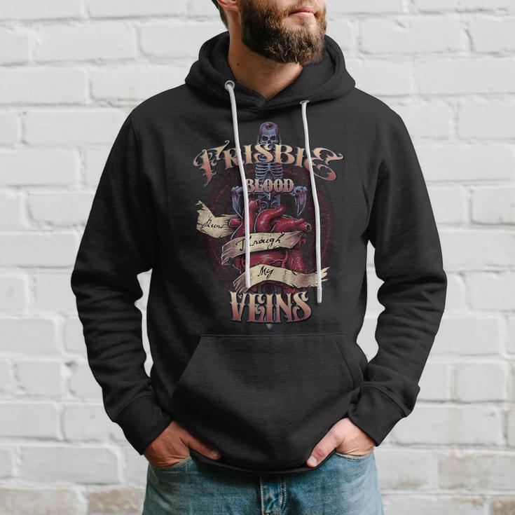 Frisbie Blood Runs Through My Veins Name Hoodie Gifts for Him