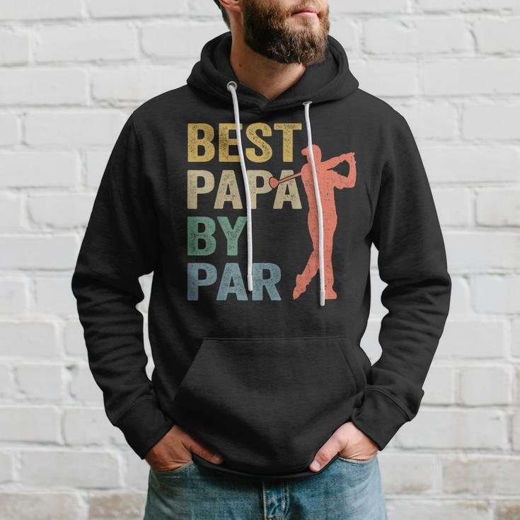 Funny Best Papa By Par Fathers Day Golf Gift Grandpa Hoodie Gifts for Him