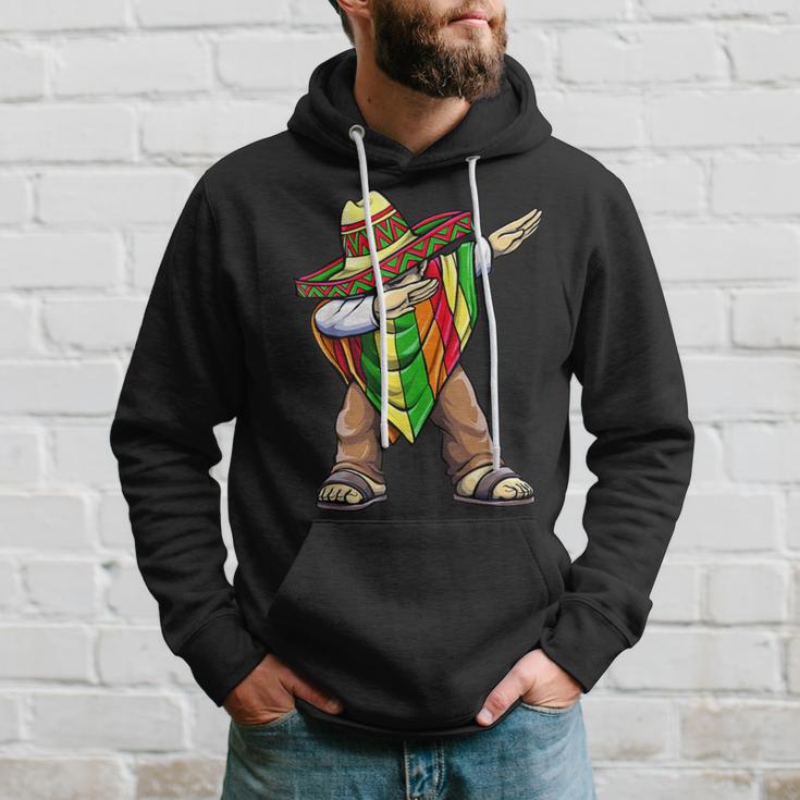 Funny Dabbing Taco Cinco De May Mexican Food V2 Hoodie Gifts for Him