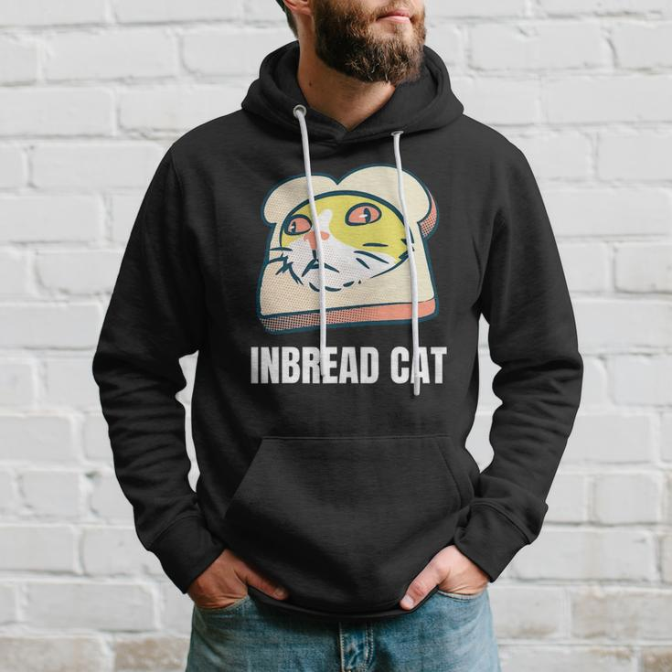 Funny Inbread Toasted Cat Meme Toast Bread Kitten Hoodie Gifts for Him