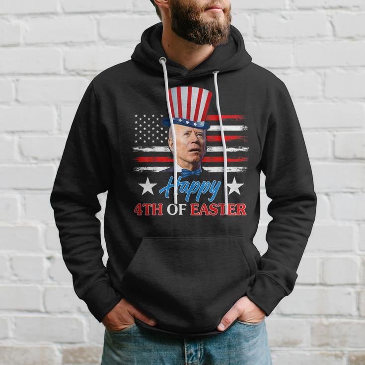Funny Joe Biden Happy 4Th Of Easter Confused 4Th Of July Hoodie Gifts for Him