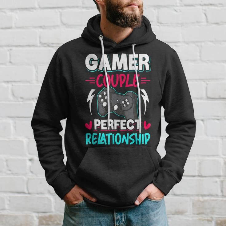 Gamer Couple Perfect Relationship Video Gamer Gaming Hoodie Gifts for Him