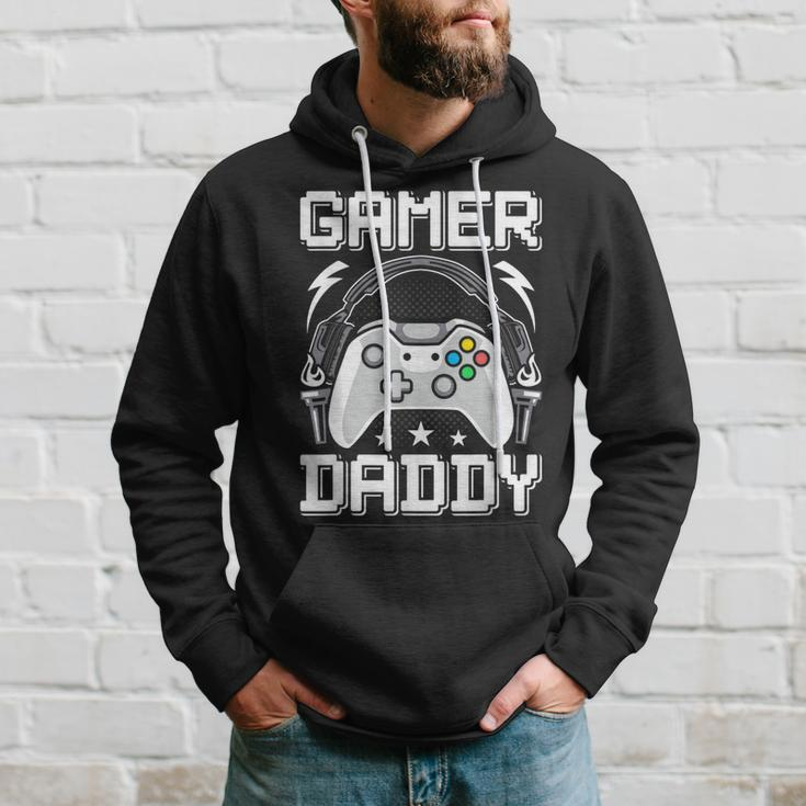 Gamer Daddy Video Gamer Gaming Hoodie Gifts for Him