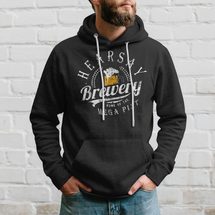 Hearsay Brewing Co Home Of The Mega Pint That’S Hearsay Hoodie Gifts for Him