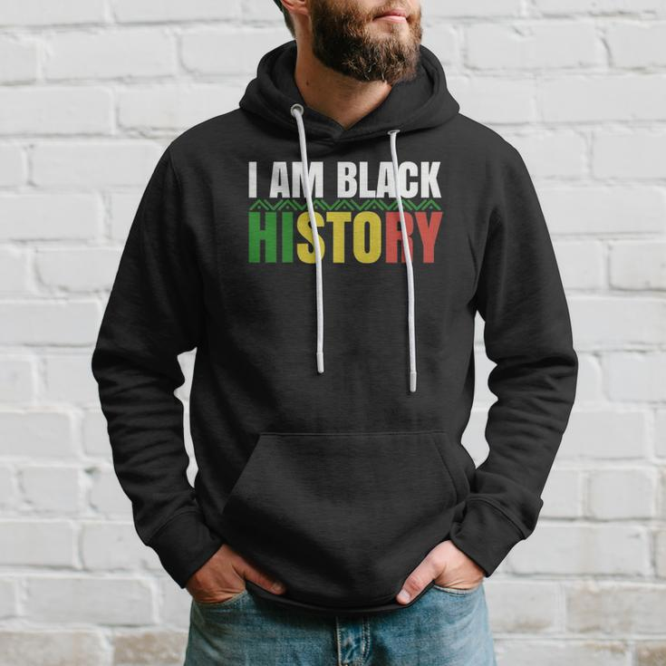 I Am Black History Bhm African Pride Black History Month Hoodie Gifts for Him