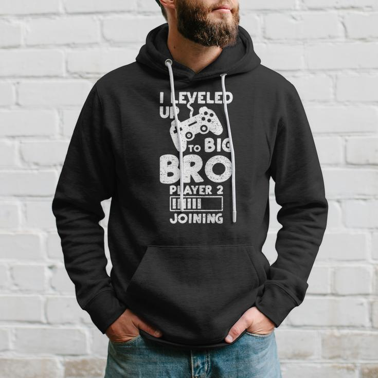 I Leveled Up To Big Bro Player 2 Joining - Gaming Hoodie Gifts for Him