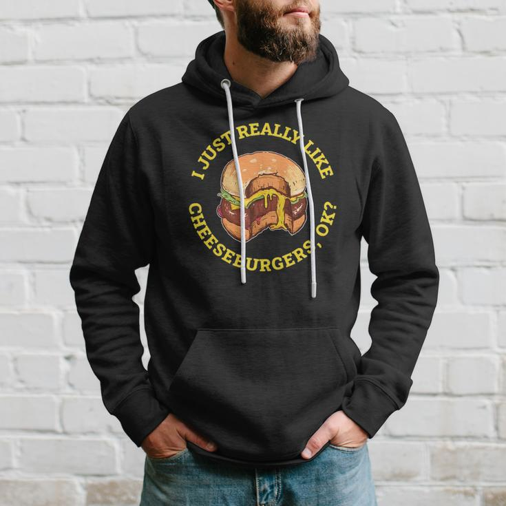 I Love Cheeseburgers Lover Gift Hoodie Gifts for Him