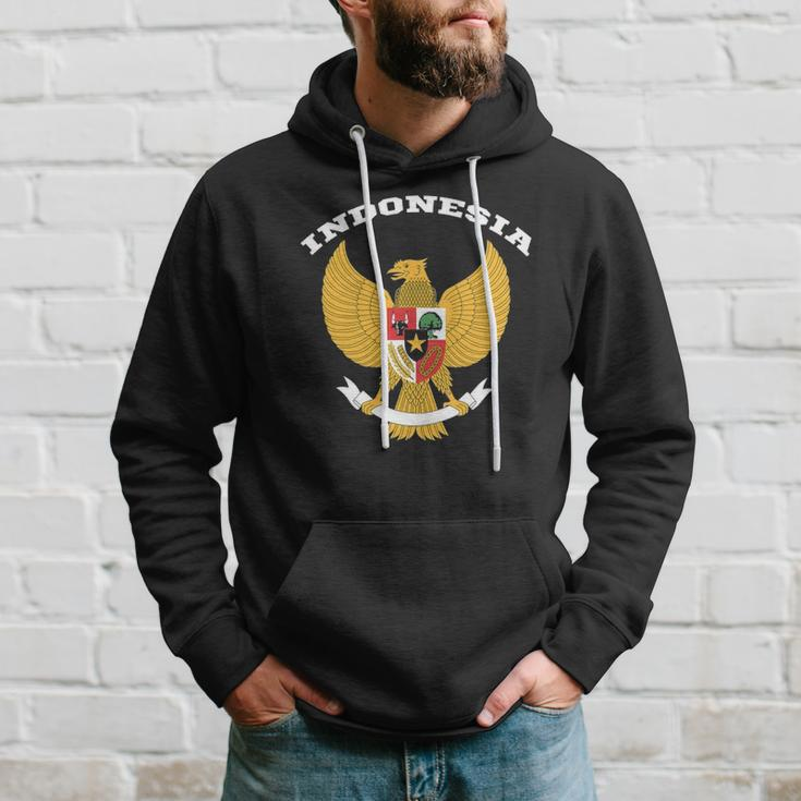 Indonesia Coat Of Arms Tee Flag Souvenir Jakarta Hoodie Gifts for Him