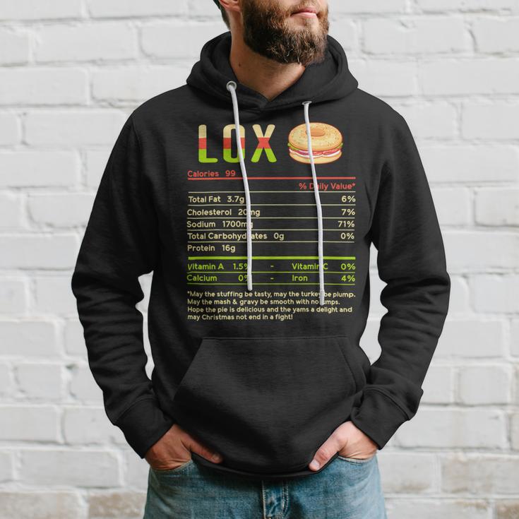 Lox Nutrition Facts Funny Christmas 12 Shirt Hoodie Gifts for Him