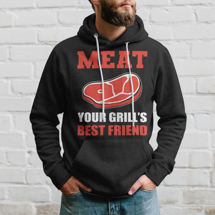 Meat Your Grill’S Best Friend Butcher Chef Cook Bbq Hoodie Gifts for Him