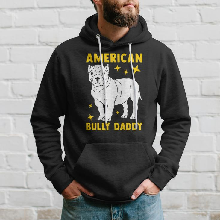 Mens American Bully Dad Puppy Dog Owner American Bully Hoodie Gifts for Him