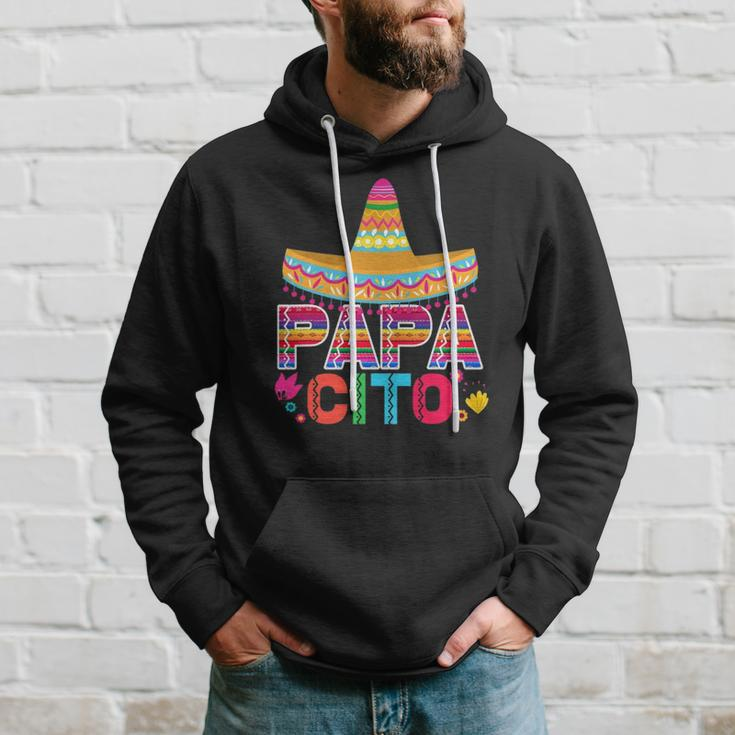 Mens Funny Fathers Day Gift For Men Papacito Dad Hoodie Gifts for Him