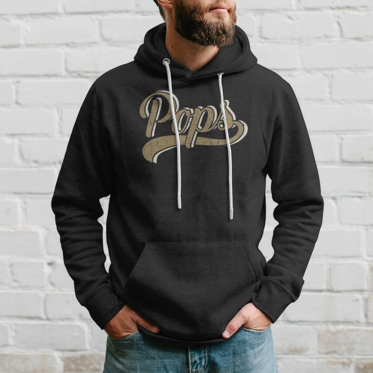 Mens Pops For Dad And Fathers Day From Daughter Or Son Hoodie Gifts for Him