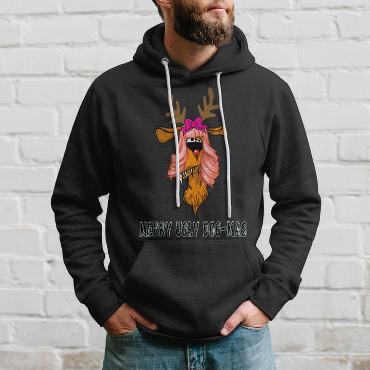 Merry Ugly Dog - Mas Hoodie Gifts for Him