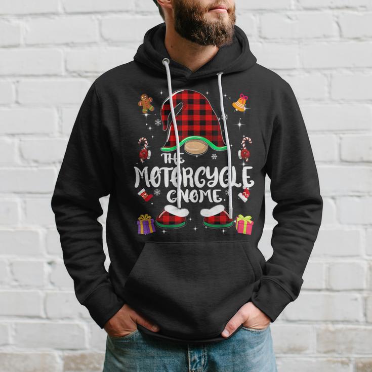 Motorcycle Gnome Buffalo Plaid Red 501 Shirt Hoodie Gifts for Him