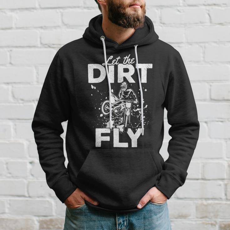 Motorcycle Let The Dirt Fly Dirtbike 494 Shirt Hoodie Gifts for Him